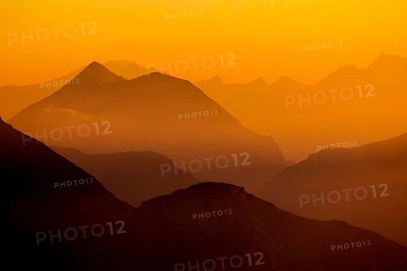 View from Faulhorn Mountain