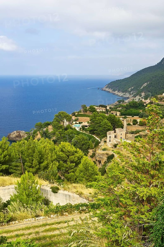 Coastal landscape of the Serra de Tramuntana