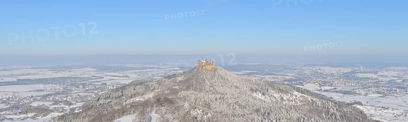 Burg Hohenzollern Castle in winter