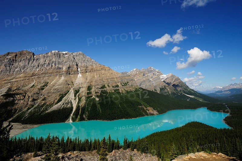 Peyto Lake in the Rocky Mountains