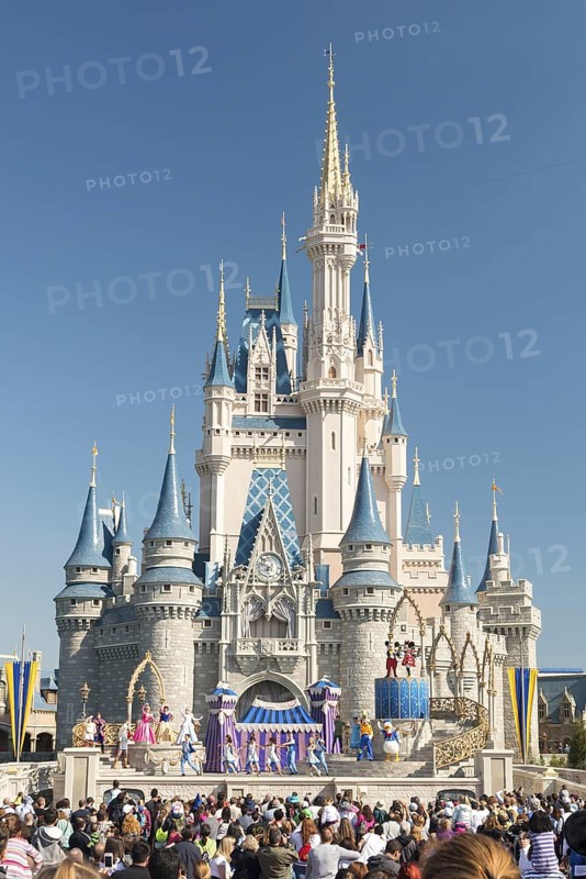 Cinderella Castle in the Magic Kingdom