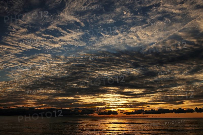 Sunset over Lake Huron