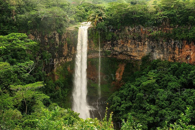 Chamarel waterfall