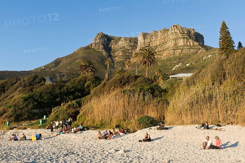 People on Llandudno Beach