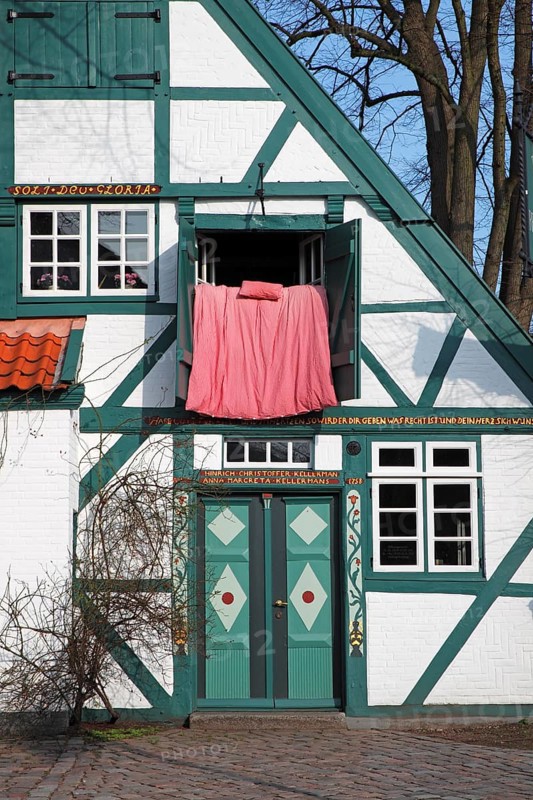 Historical Reepschlaegerhaus of 1758
