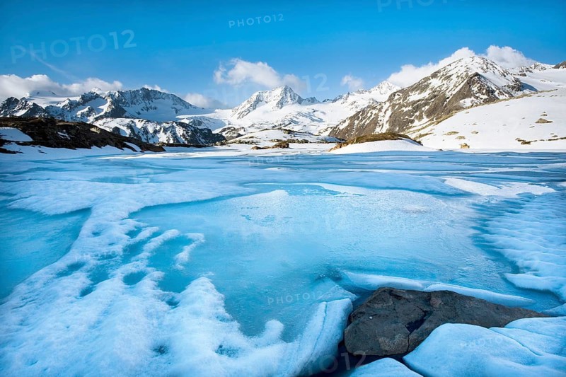 Mutterberger See mountain lake