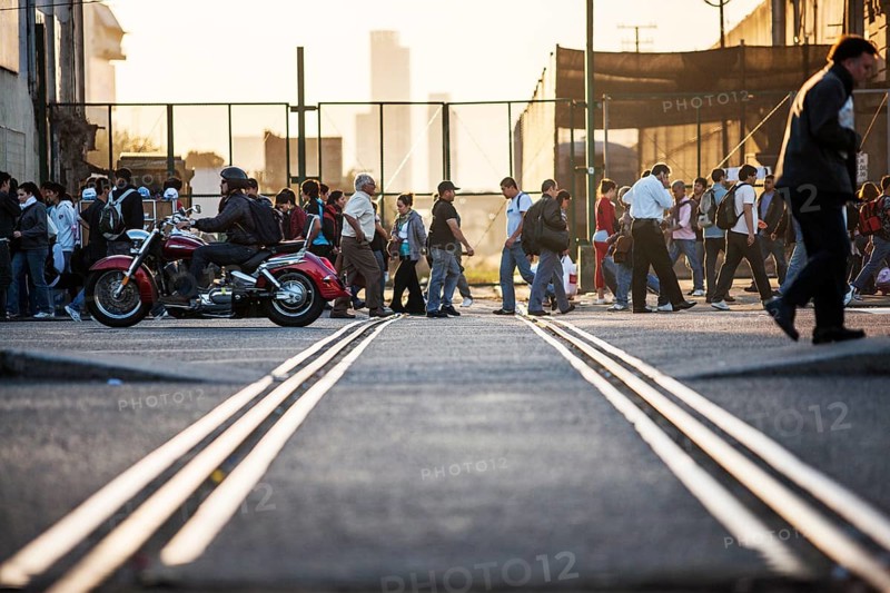 Rush hour in Buenos Aires