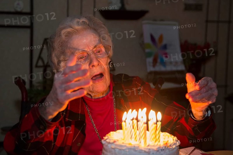 Dorothy Newell celebrates her 99th birthday