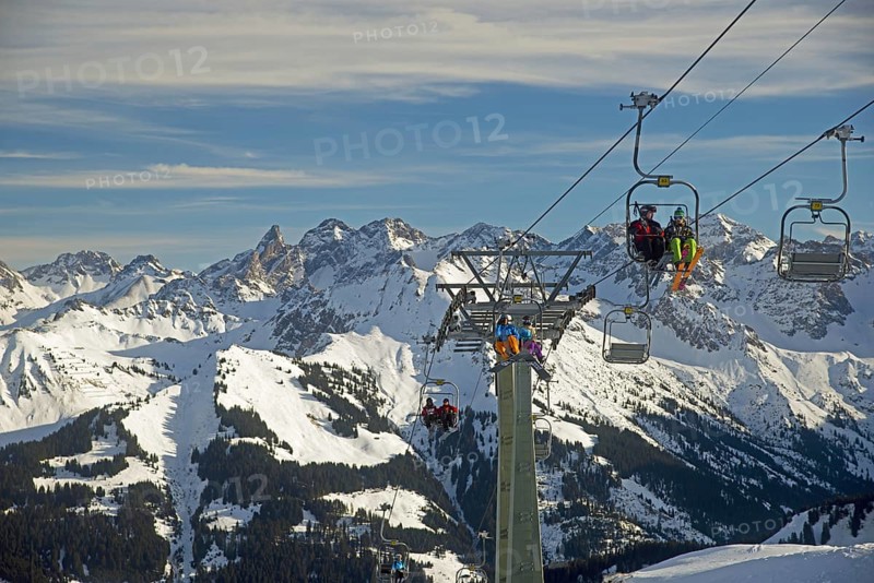 Double chairlift