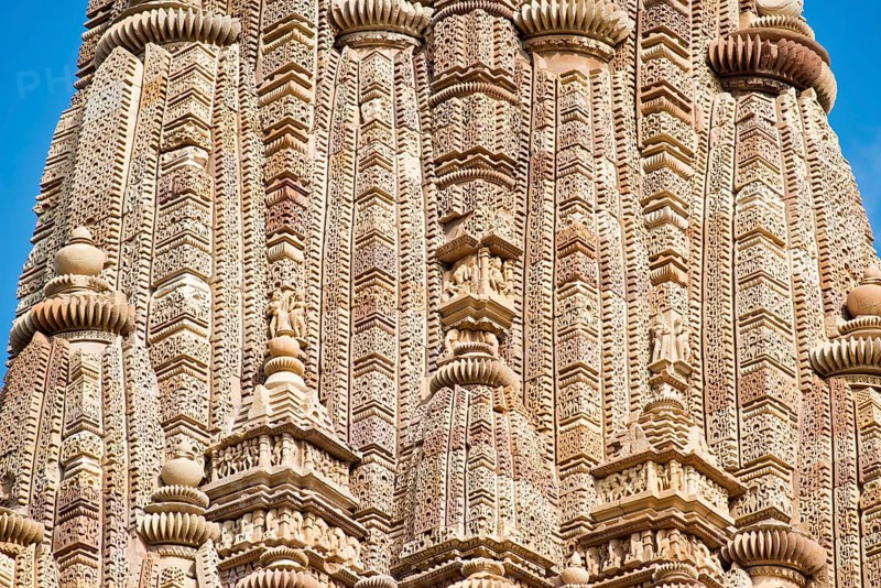 Ornaments on the Shikhara Tower
