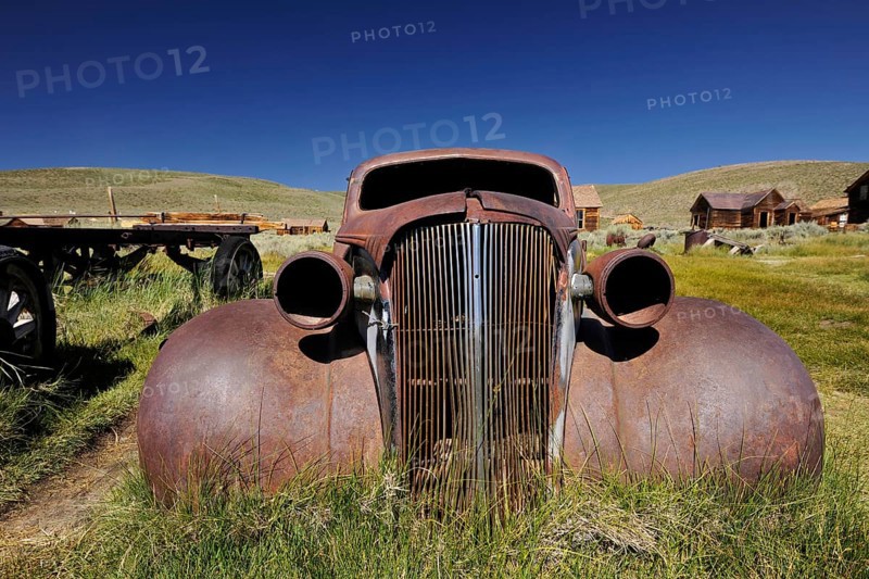 Wreck of a 1937 Chevrolet