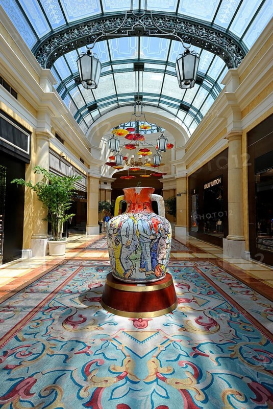 Interior with shops