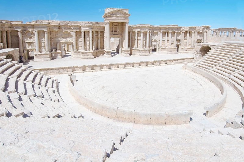Amphitheatre in the ancient city of Palmyra