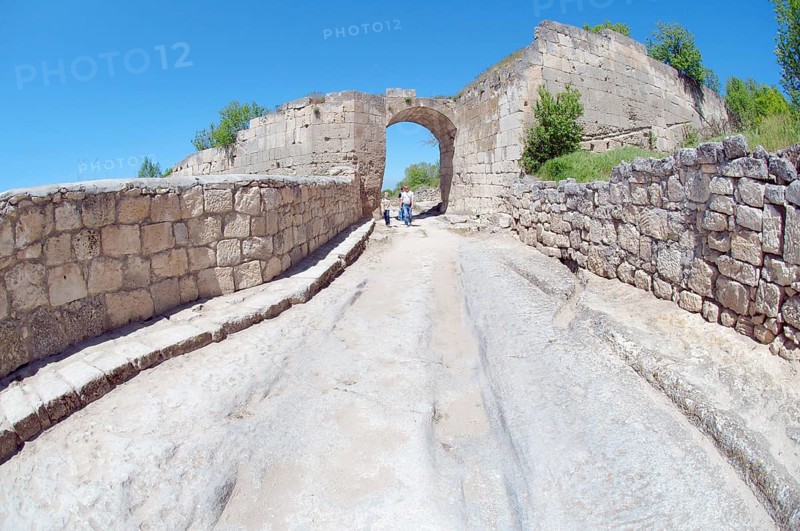 Gate of the medieval fortress