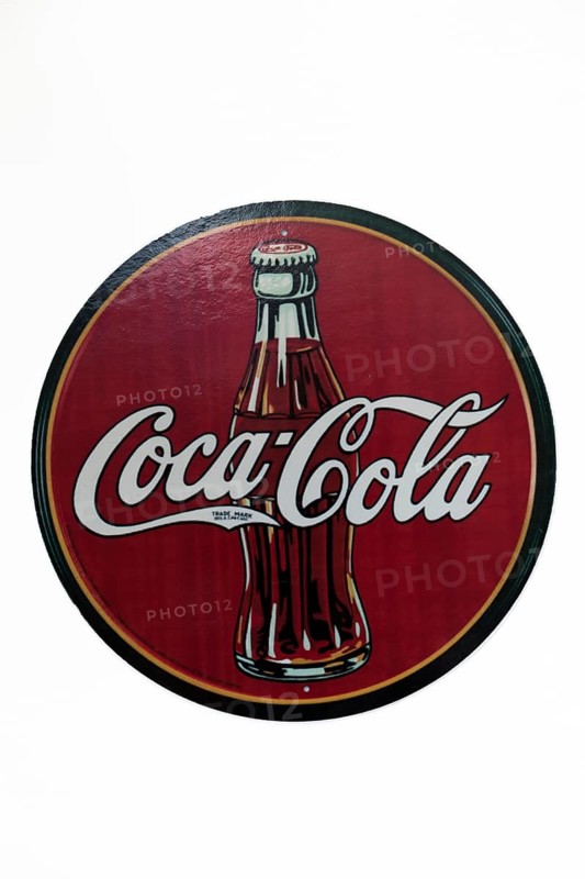 Vintage Coca Cola Company advertising sign