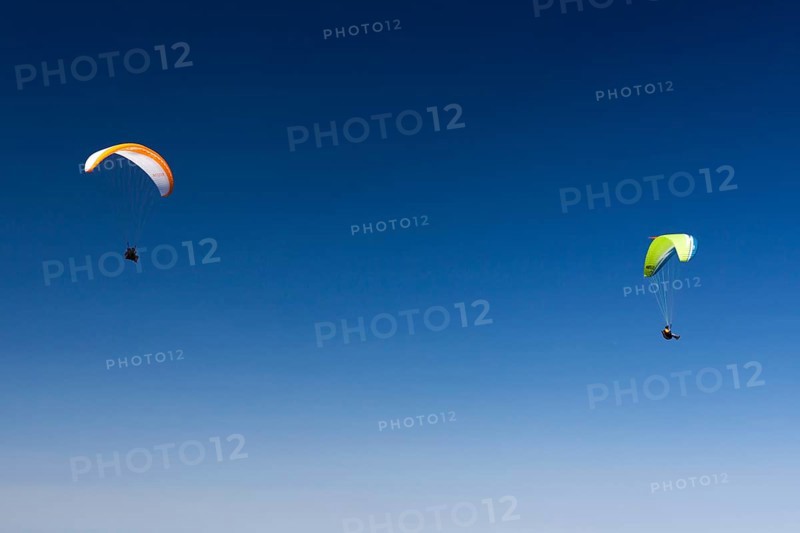 Paraglider at Mount Ebenalp
