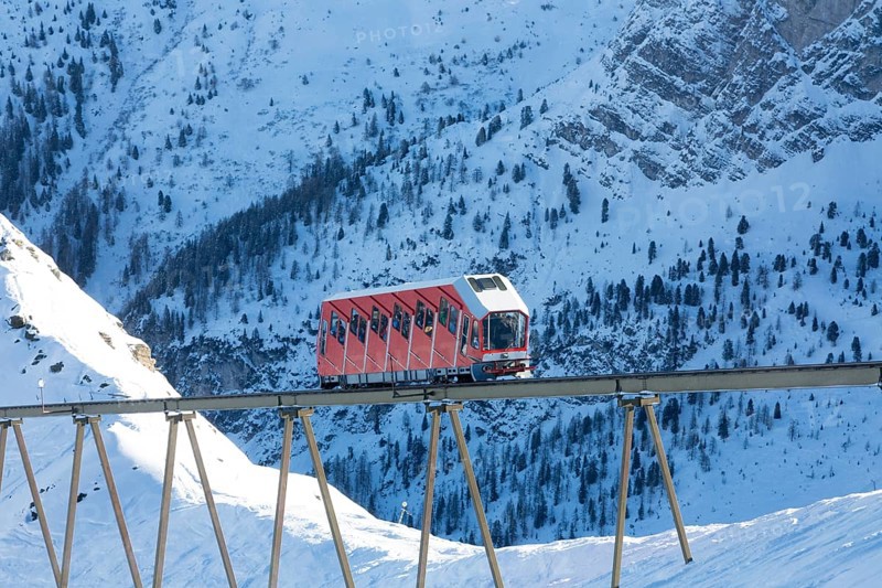 Olympic mountain railway Axamer Lizum