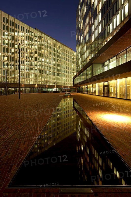 Spiegel Publishing House building on Ericusspitze