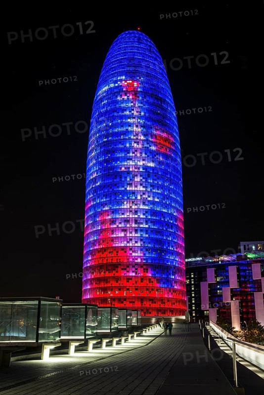 Torre Agbar skyscraper
