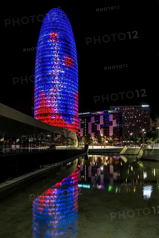 Torre Agbar skyscraper