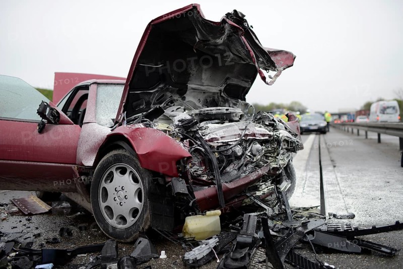 Fatal road traffic accident caused by a wrong-way driver on the A 81 motorway