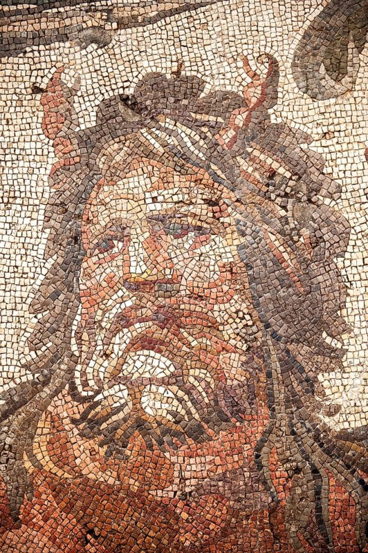 Mosaic of Oceanus and Tethys from Daphne or Harbiye