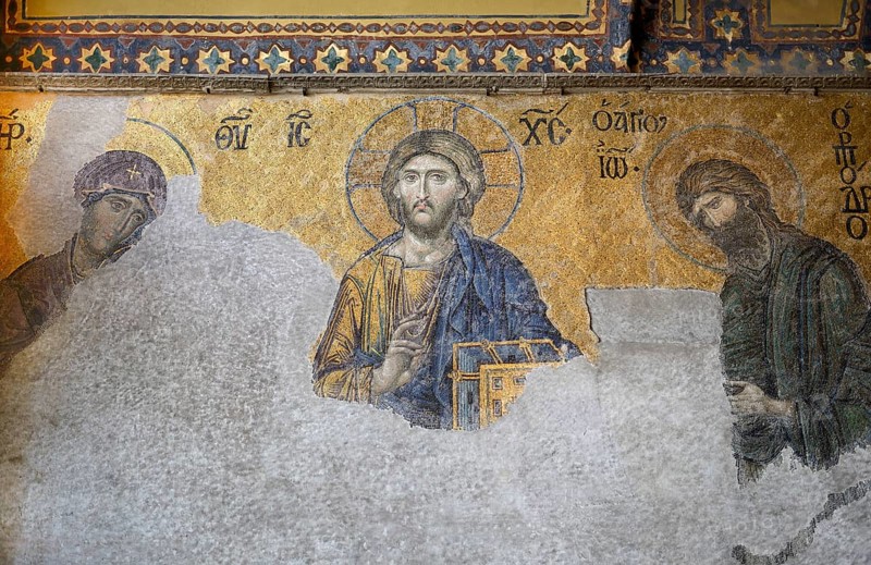 Deesis mosaic