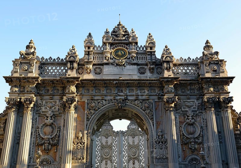 Ceremonial gate to Dolmabahce Palace