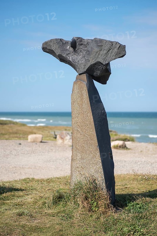 Stone Sculpture by the sea