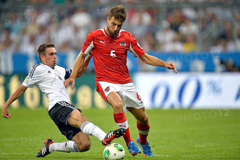Duel between the DFB national player Philipp Lahm