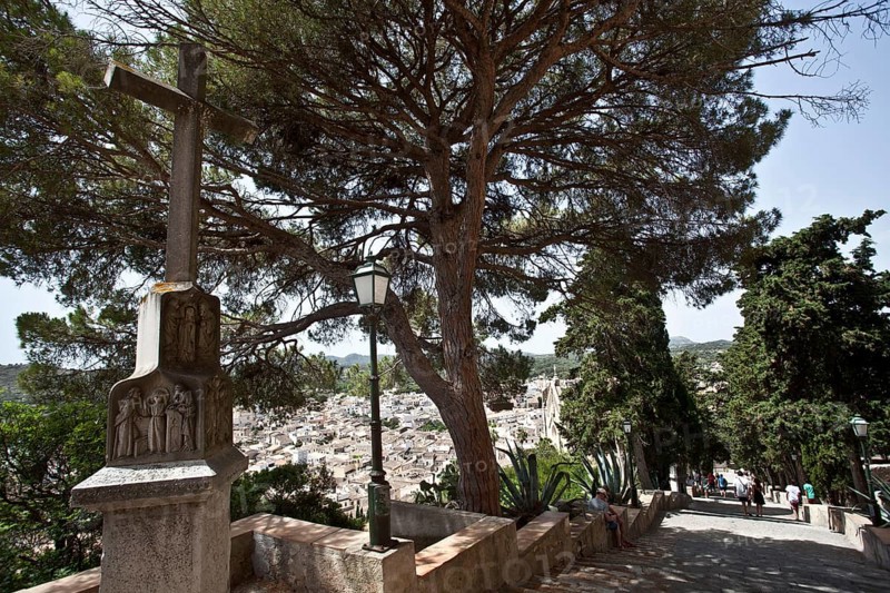 Stairway to the Church of Sant Salvador
