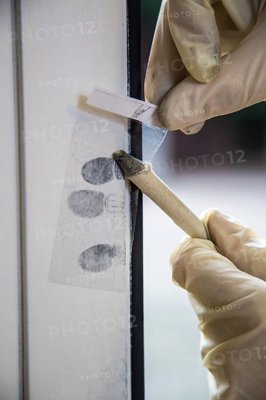 Fingerprints on a window