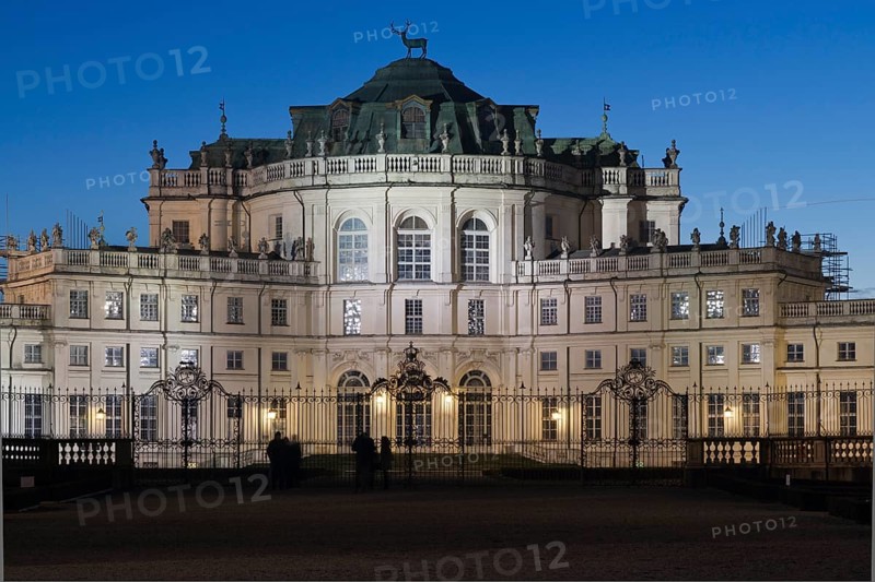Baroque hunting lodge of Palazzina di Caccia di Stupinigi from the Dukes of Savoy