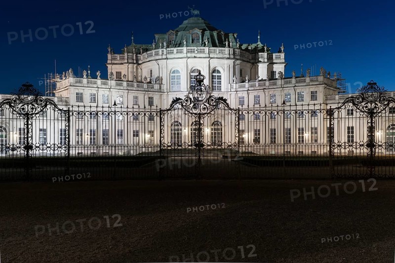 Baroque hunting lodge of Palazzina di Caccia di Stupinigi from the Dukes of Savoy