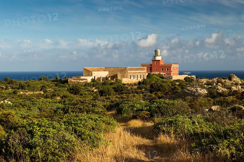 Lighthouse at Cape Spartivento on the Costa del Sud