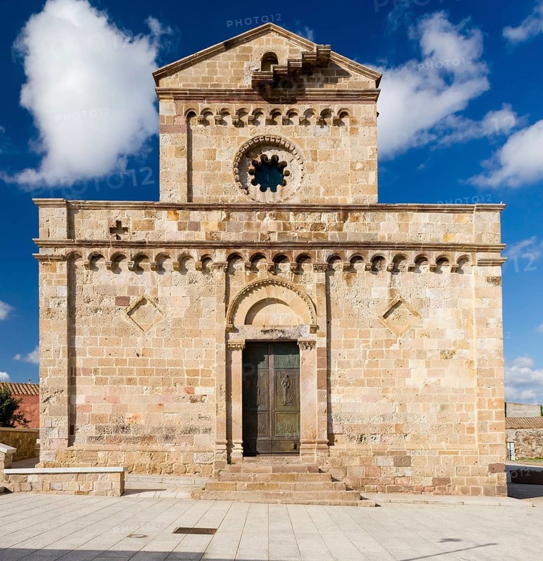 Romanesque-Pisan Cathedral of Santa Maria di Monserrato