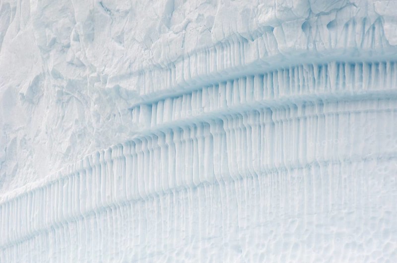 Detail of an iceberg