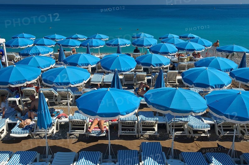 Beach at the Promenade des Anglais