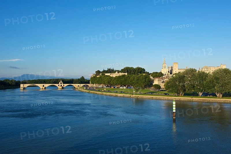 Pont Saint-Benezet bridge over the Rhone River