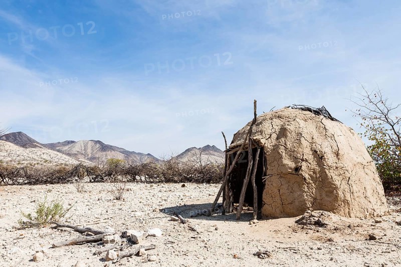 Mud hut of the Himba