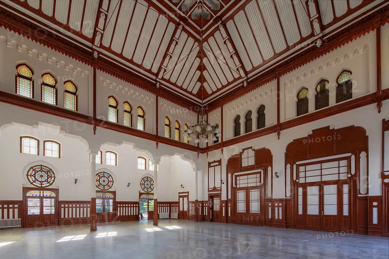 Historic waiting room in Sirkeci Railway Station