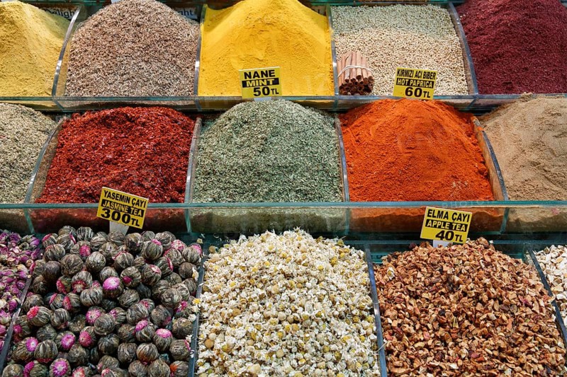Spices and tea