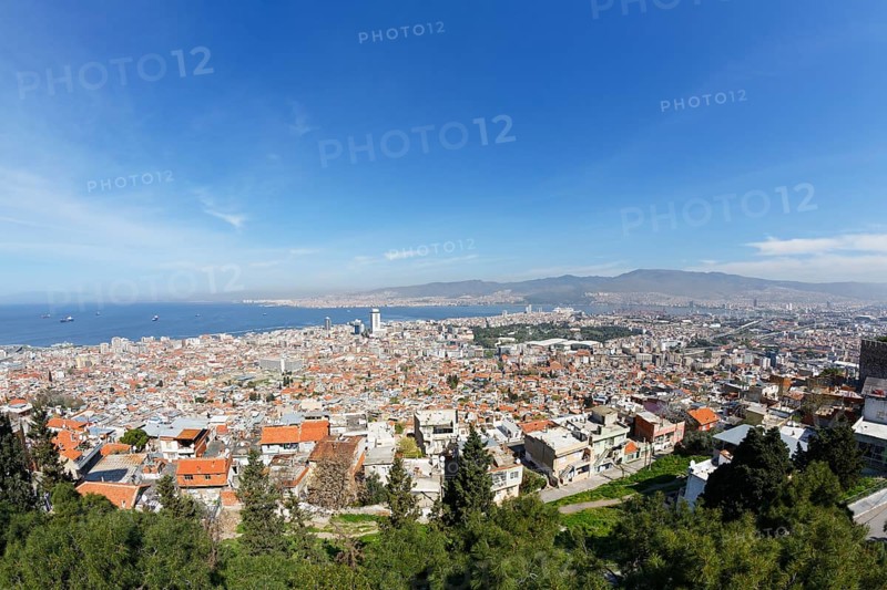 View from Kadifekale Castle over the town