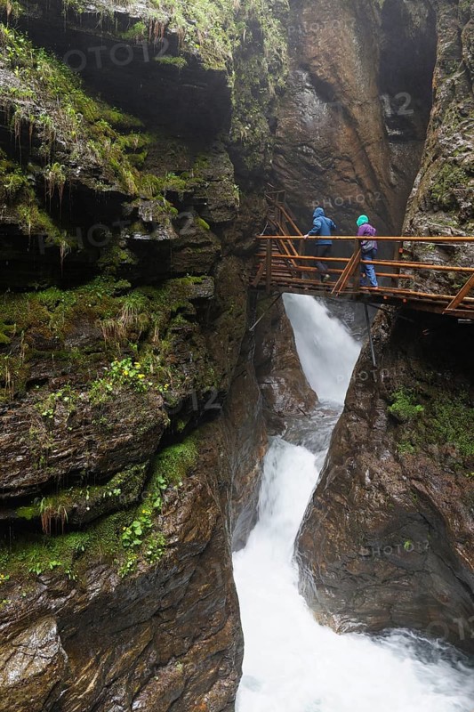 Raggaschlucht gorge