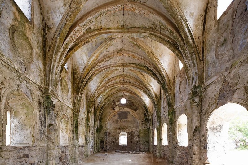 Upper Church in the formerly Greek ghost town