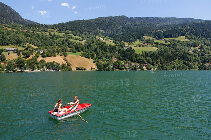Rowboat on Brennsee or Feldsee lake