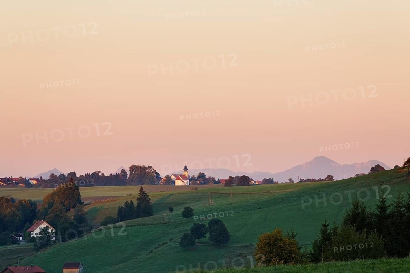 Landscape in the Alpine Foreland