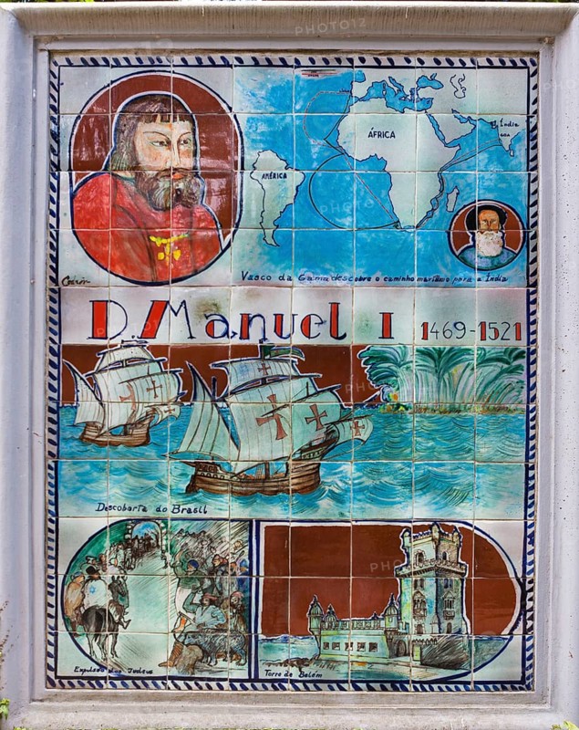 Image made from tiles