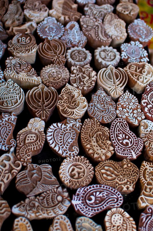 Stamps for Mehndi or henna decorations