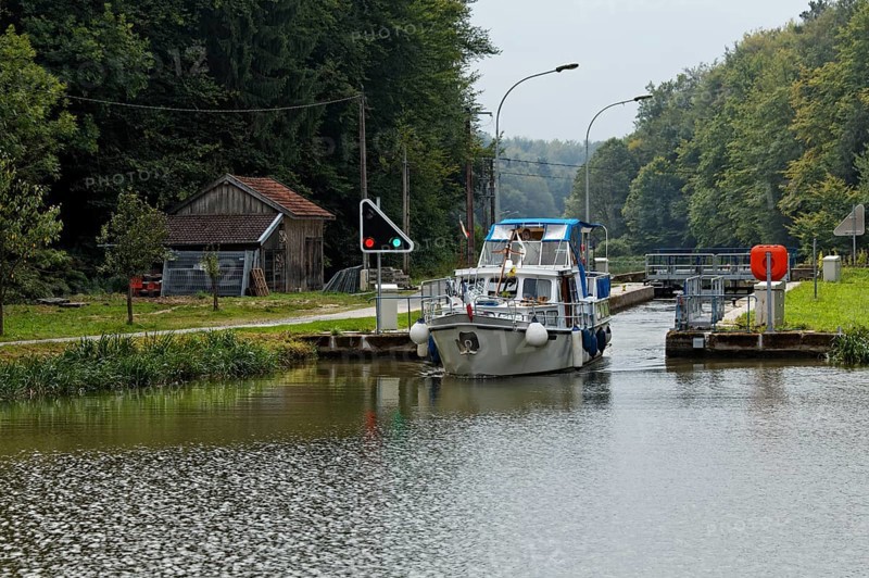 Houseboat on the Canal des Vosges
